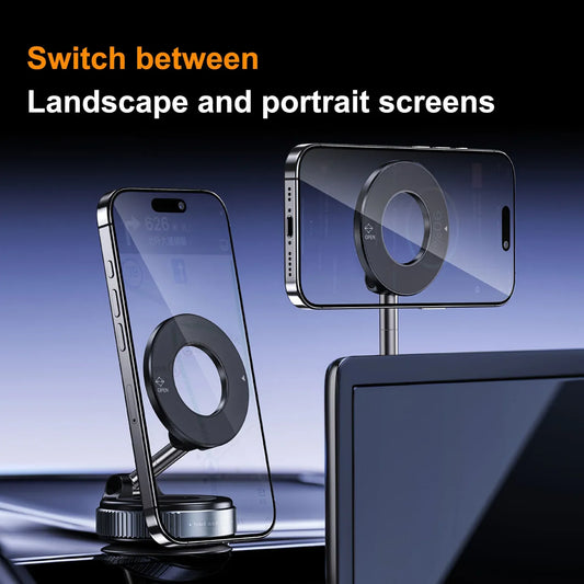 360° Magnetic Lockable Phone Holder